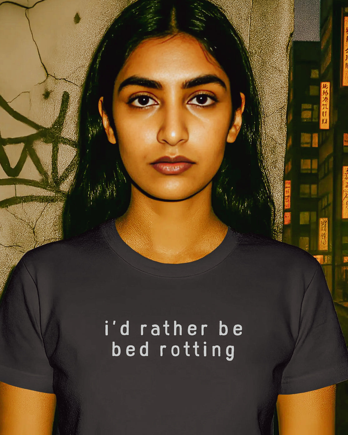 I'd rather be bed rotting